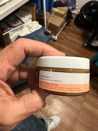 Customer photo review of 100% Pure Batana Oil 100ml