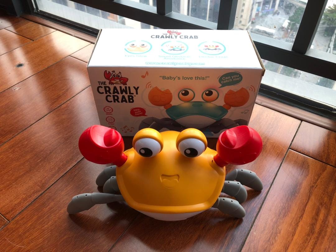 Customer photo review of The Crawly Crab™
