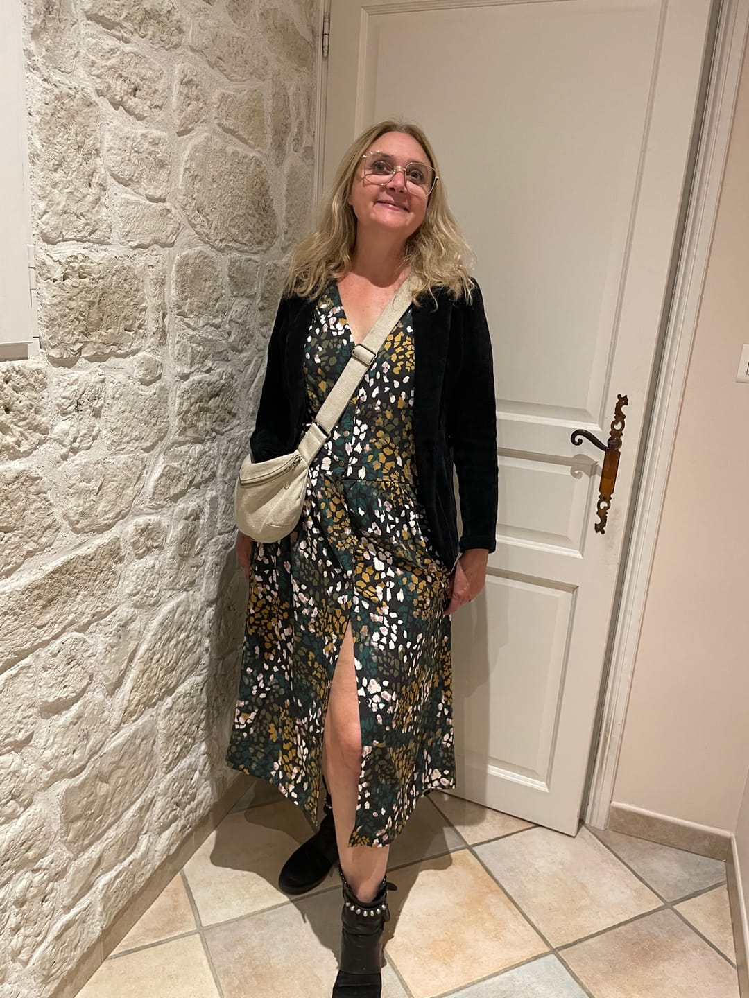 Customer photo review of Robe Sia -  viscose imprimée Padoue