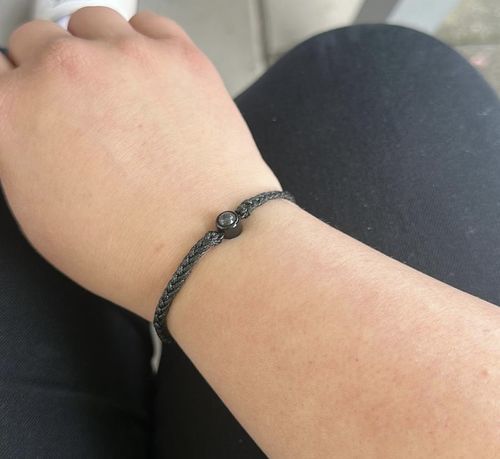 Customer photo review of Custom Photo Bracelet