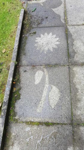 Customer photo review of FREE You Are Awesome PopOut Stencil