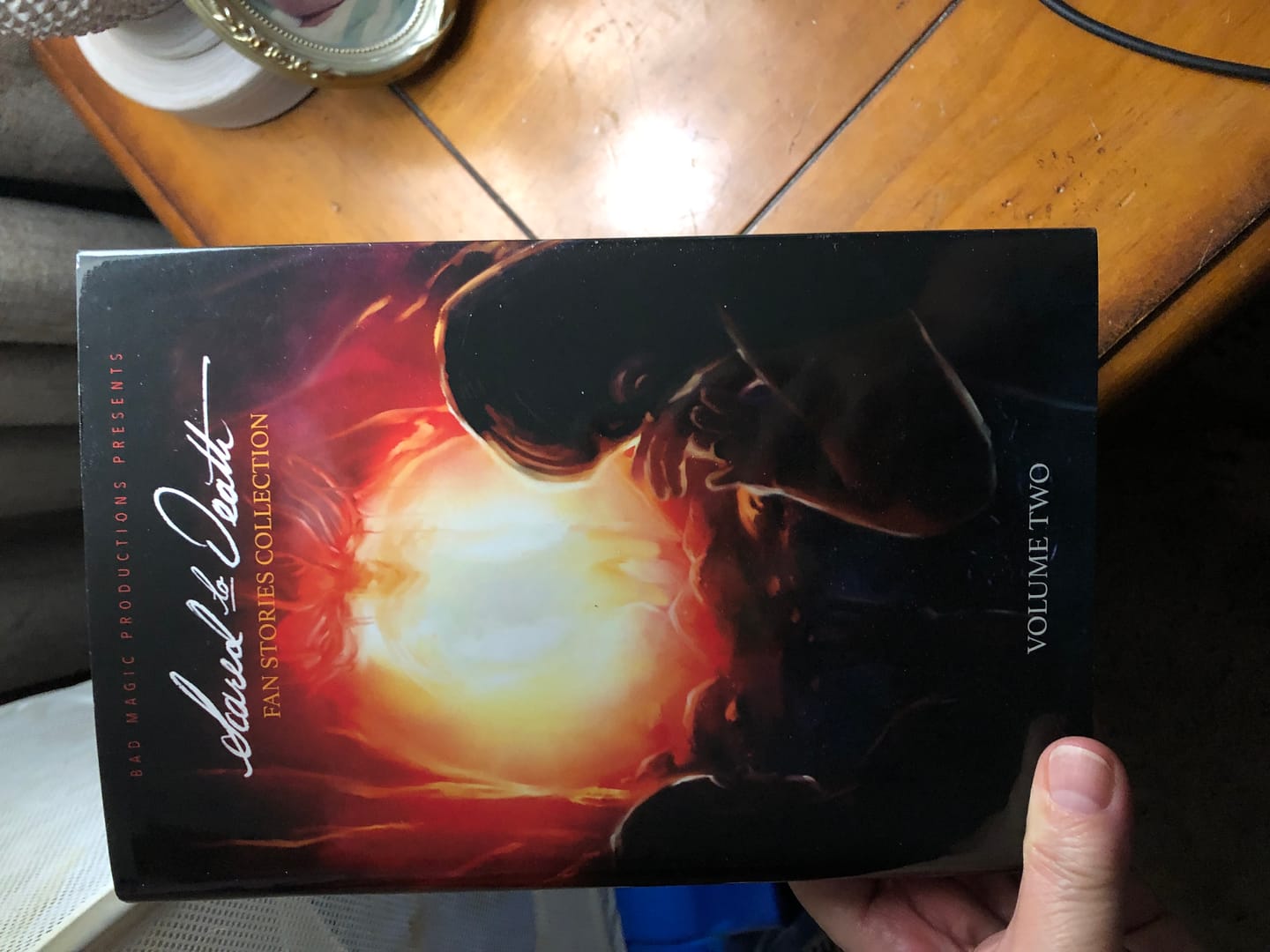 Customer photo review of Scared To Death Book Vol Two UNSIGNED