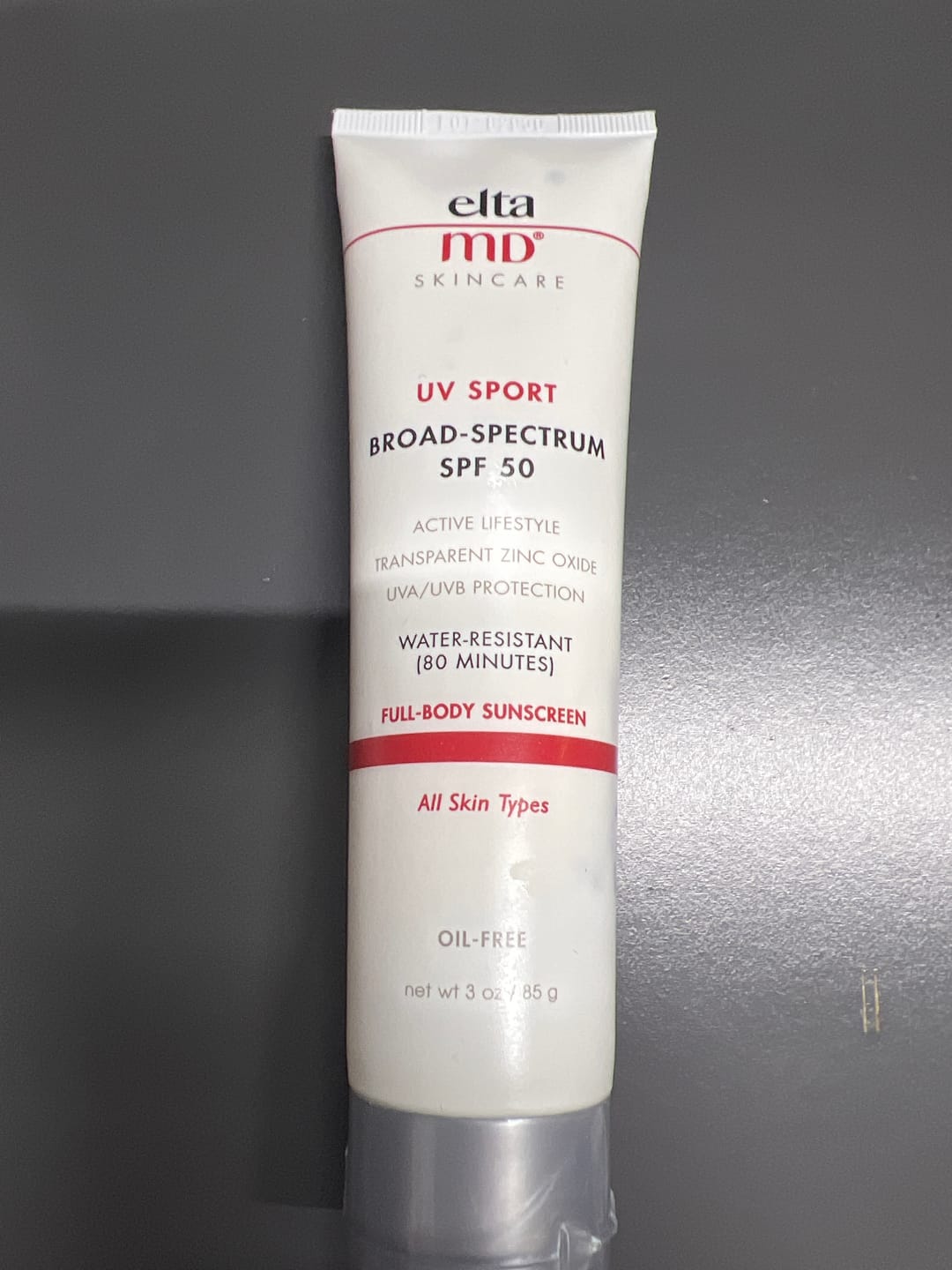 Customer photo review of eltaMD UV Sport SPF 50 Very Water-Resistant