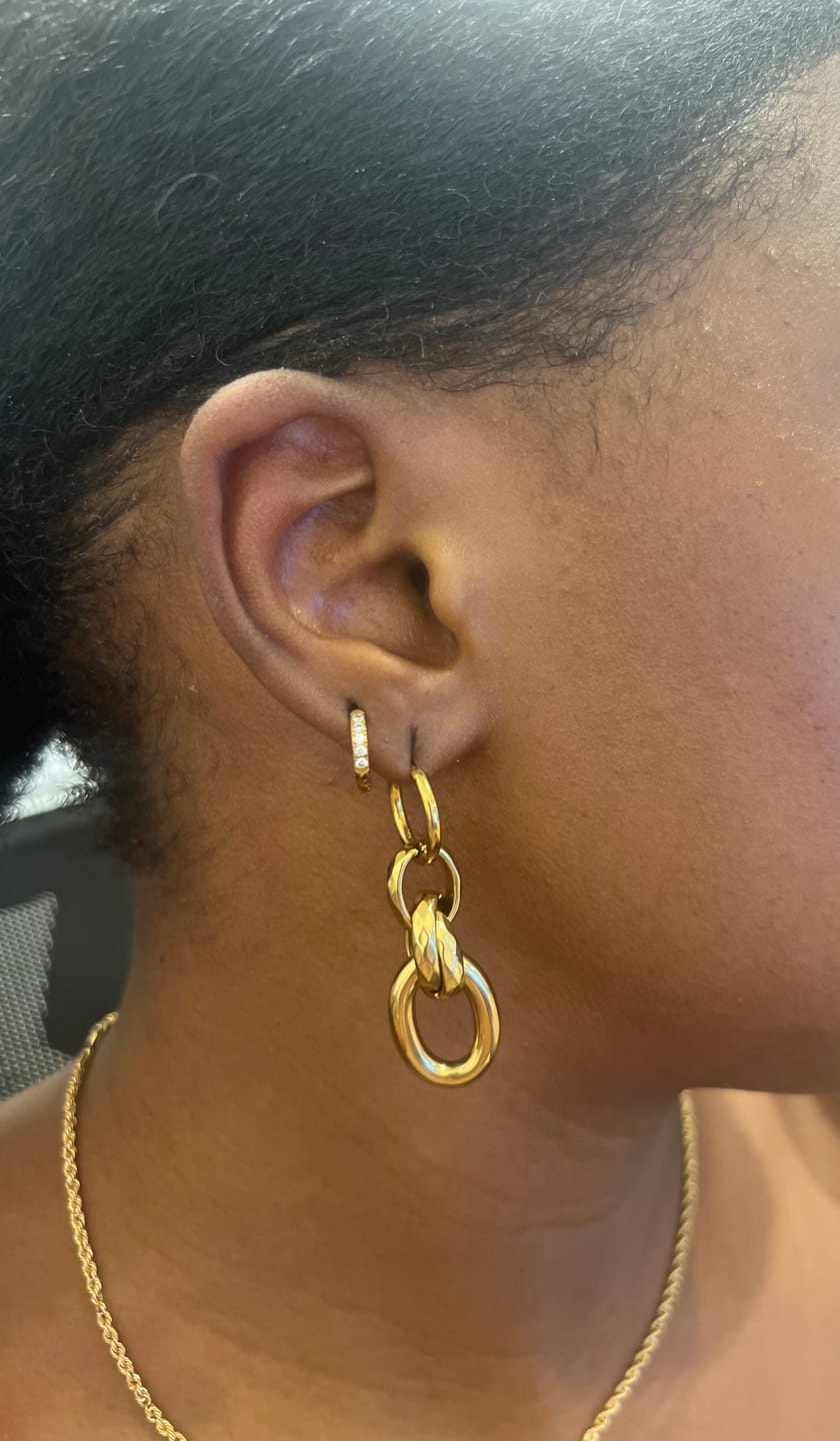 Customer photo review of Les boucles Mélissa