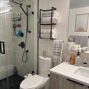Customer photo review of Storage for Towel