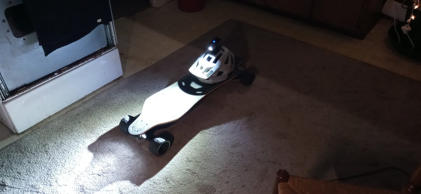Customer photo review of Meepo Cyclone 110s Ultra Comfort High Grip Street Wheels - Belt/Direct Drive ONLY