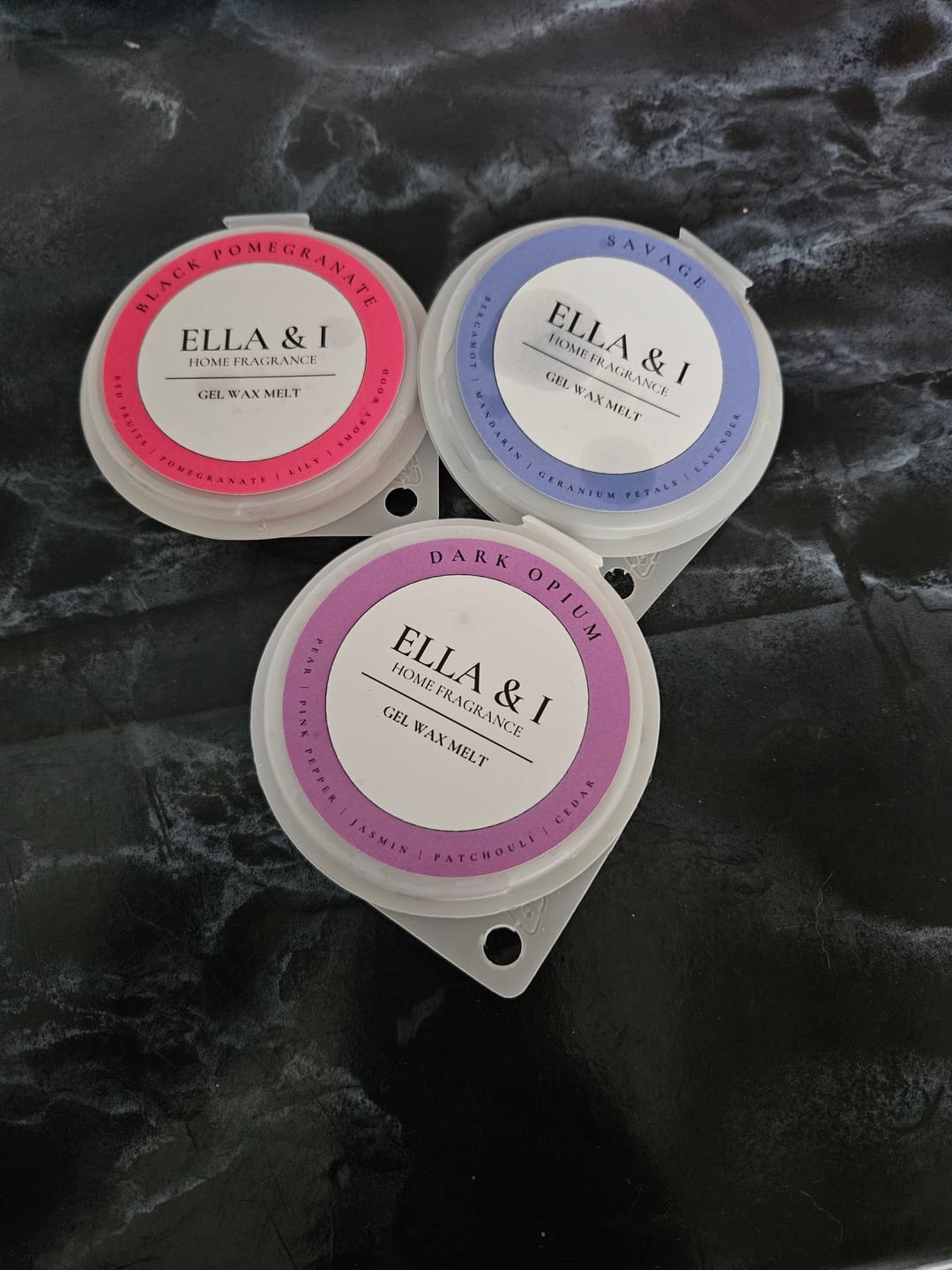 Customer photo review of Black Pomegranate Gel Melt