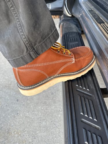 Customer photo review of 6 Inch Moc Toe Boot
