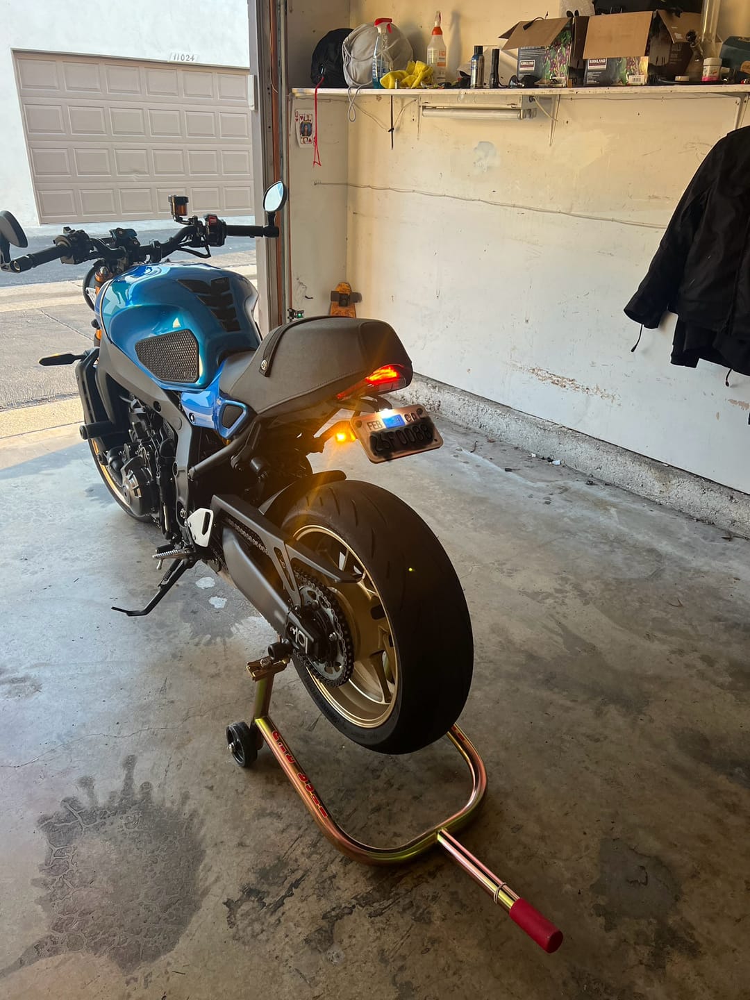 Customer photo review of XSR900 Tail Tidy Kit - 2022+