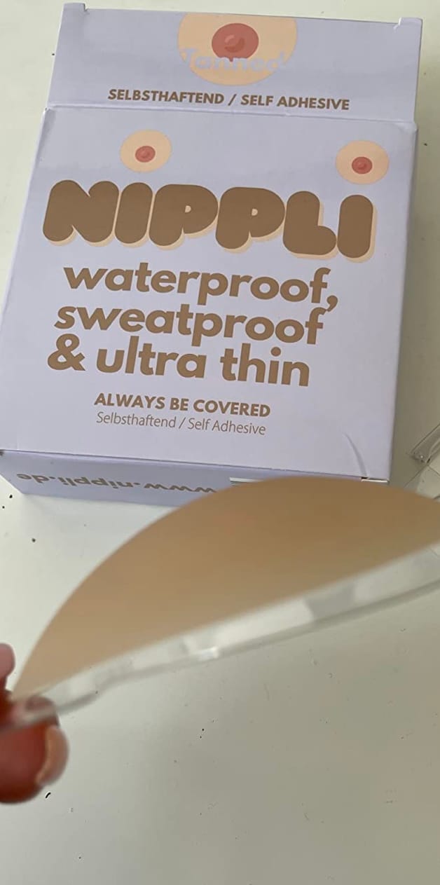 Customer photo review of 4er Mix Pack Nippelcover selbsthaftend + mit Kleber