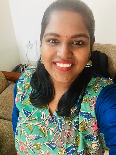 Customer photo review of Aqua & Blue Kalamkari Festive Maxi