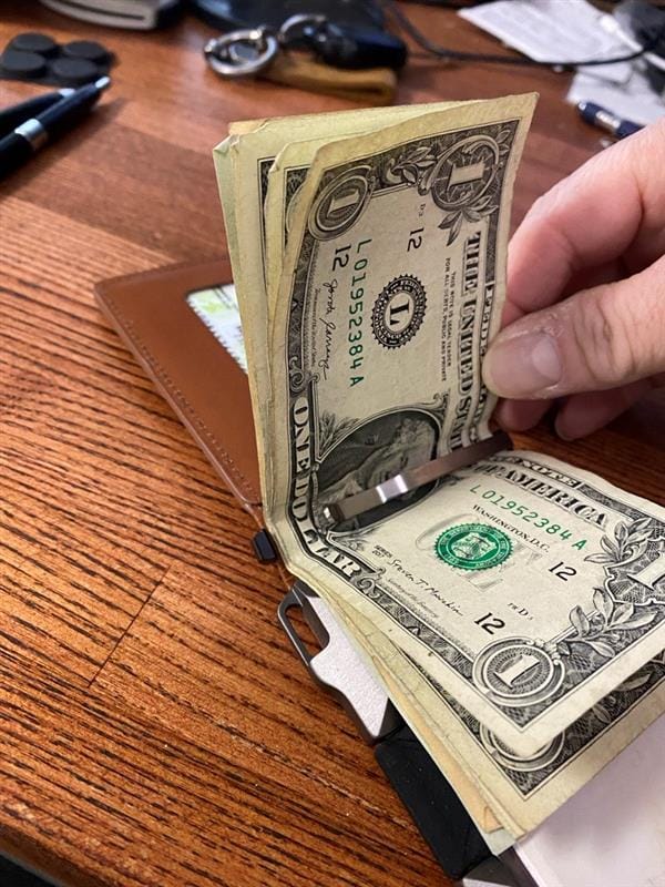 Customer photo review of POCKET CLIP