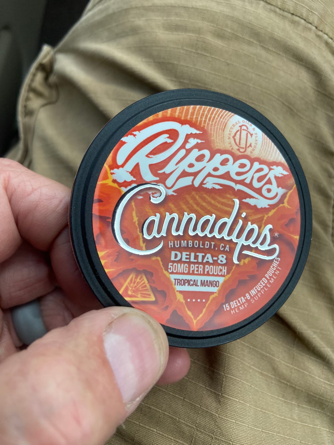 Customer photo review of Cannadips Rippers 5X THCP