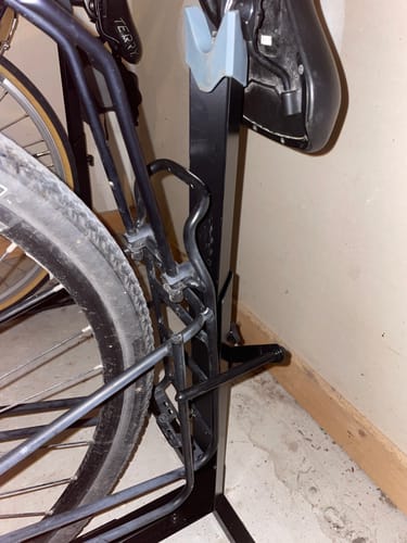 Customer photo review of Attachment for Bikes with Fender & BackRack