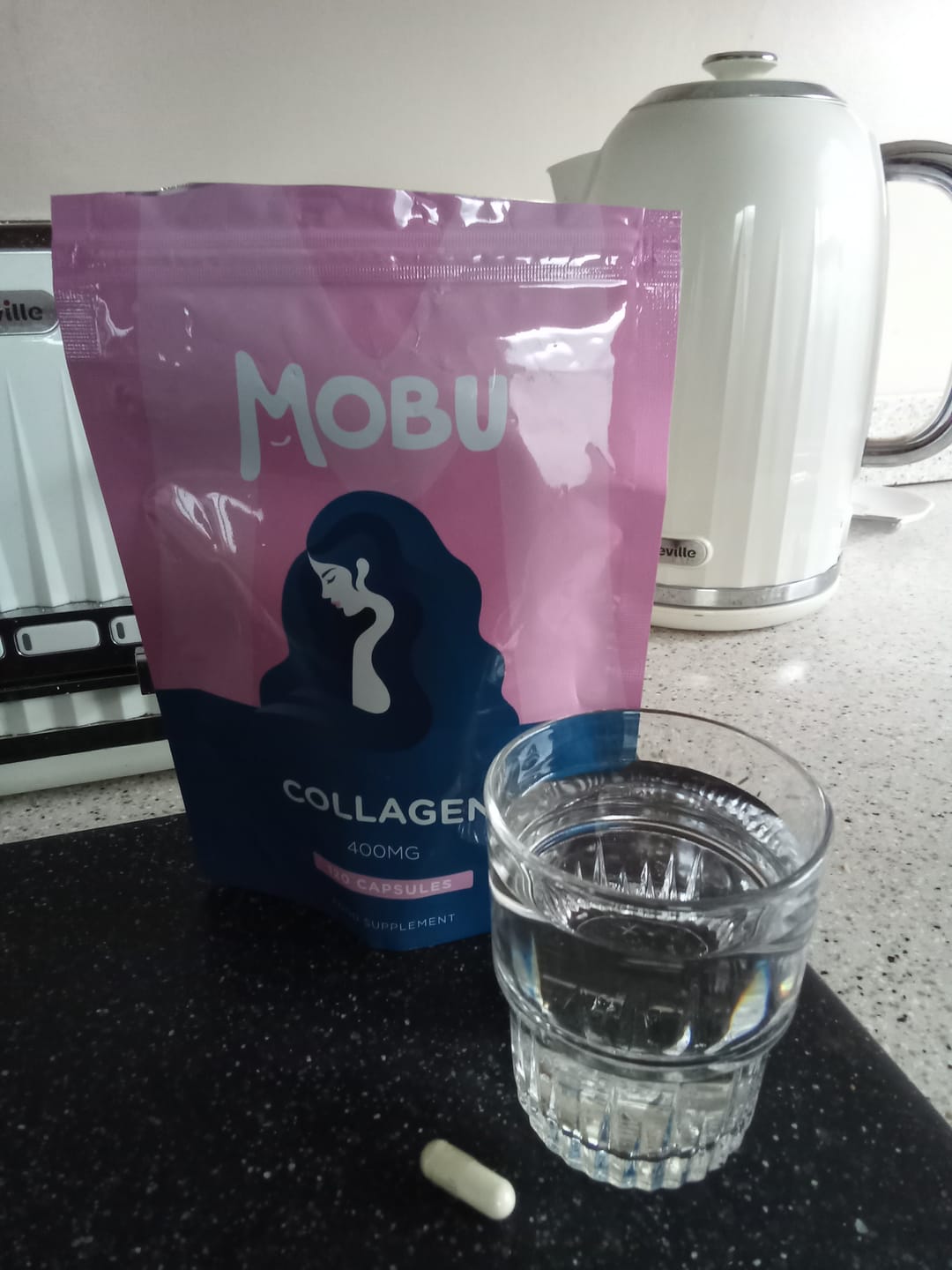 Customer photo review of Bovine Collagen 400mg Capsules