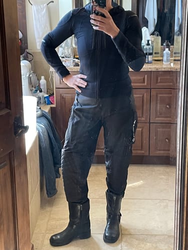 Customer photo review of Velocity Off-Road Adventure Pants