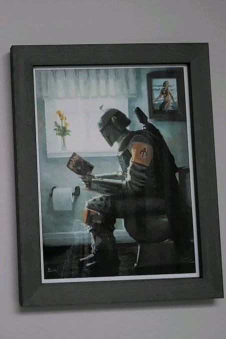 Customer photo review of Taking a Sith by Artist Bucket