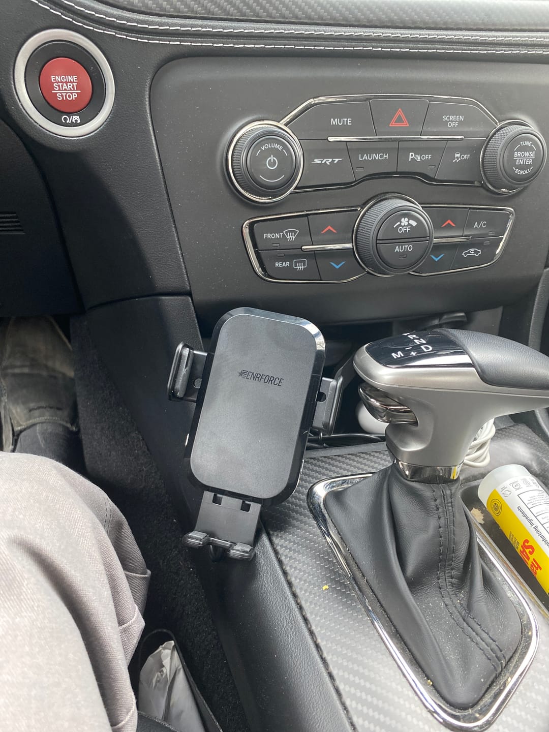 Customer photo review of Auto-Sensing Fast Wireless Car Charger