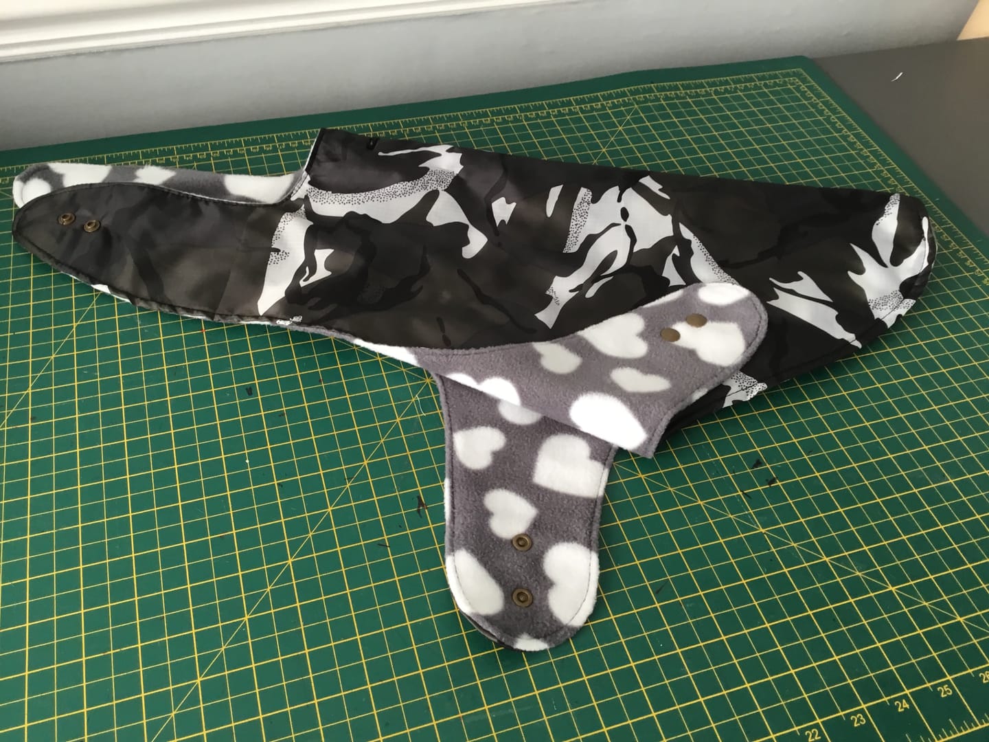 Customer photo review of Water Resistant Camouflage Ripstop Fabric