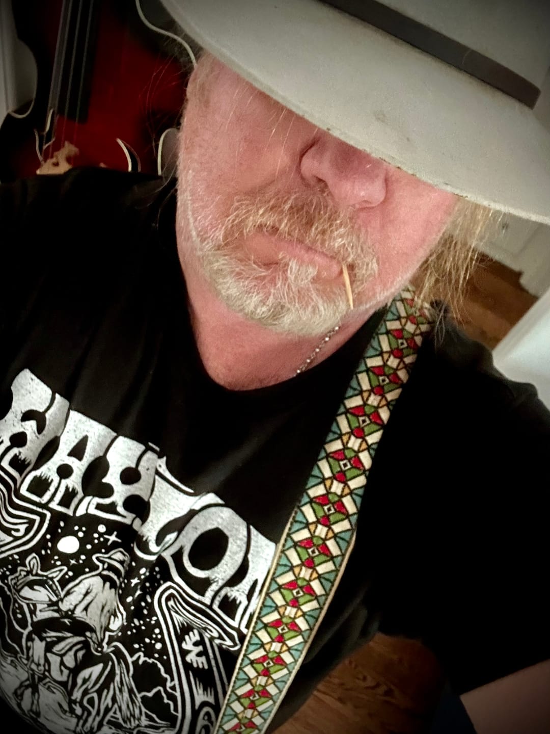 Customer photo review of Waylon Jennings Horseshoe Shirt