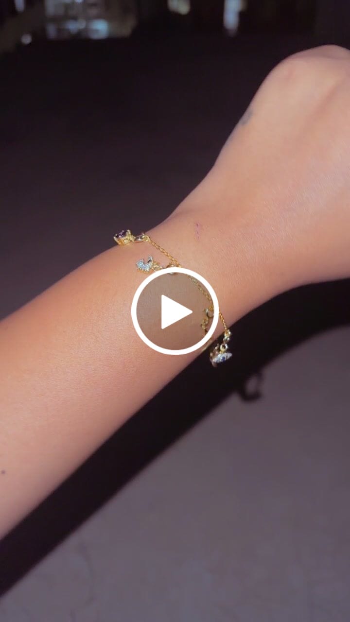 Customer video review of Charms Bracelet
