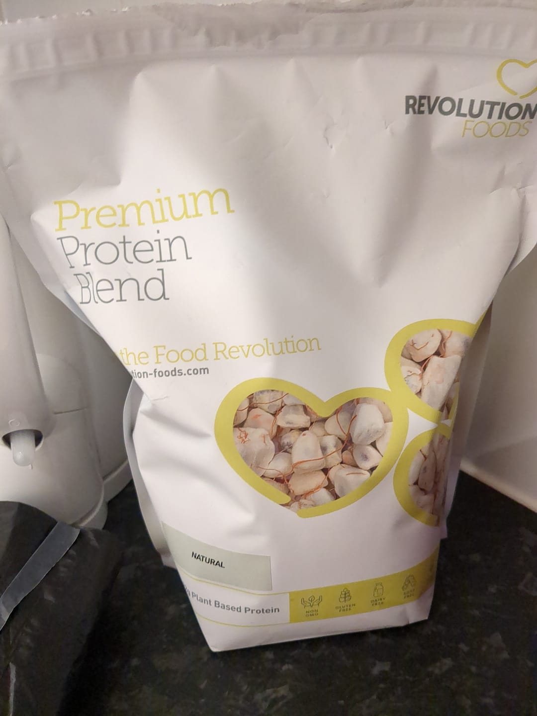 Customer photo review of Premium Blend Protein Powder