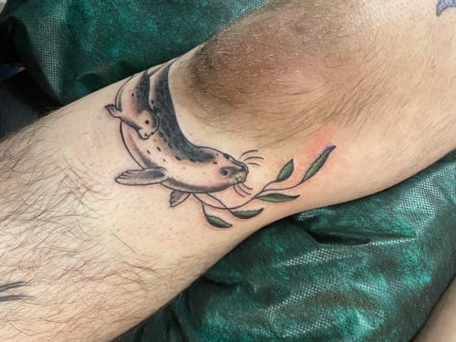 Customer photo review of Signature Tattoo Numbing Cream 1 TUBE