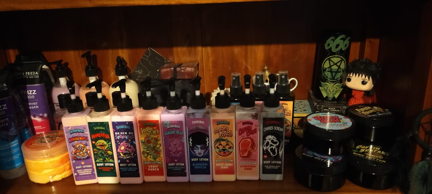 Customer photo review of Death by Sprinkles Body Lotion (Birthday Cake)