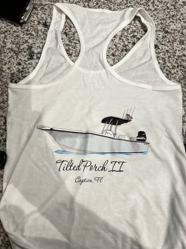 Customer photo review of Custom Digital Boat Artwork