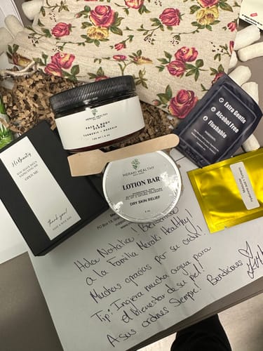 Customer photo review of Turmeric Face & Body Soap