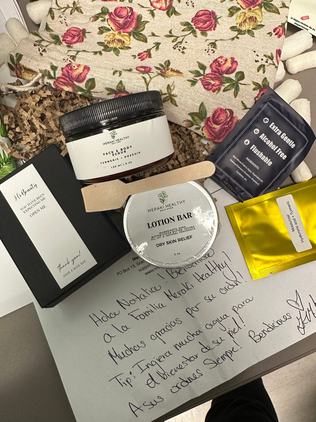 Customer photo review of Turmeric Face & Body Soap