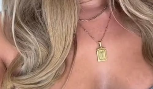 Customer photo review of Buchstabenplatte