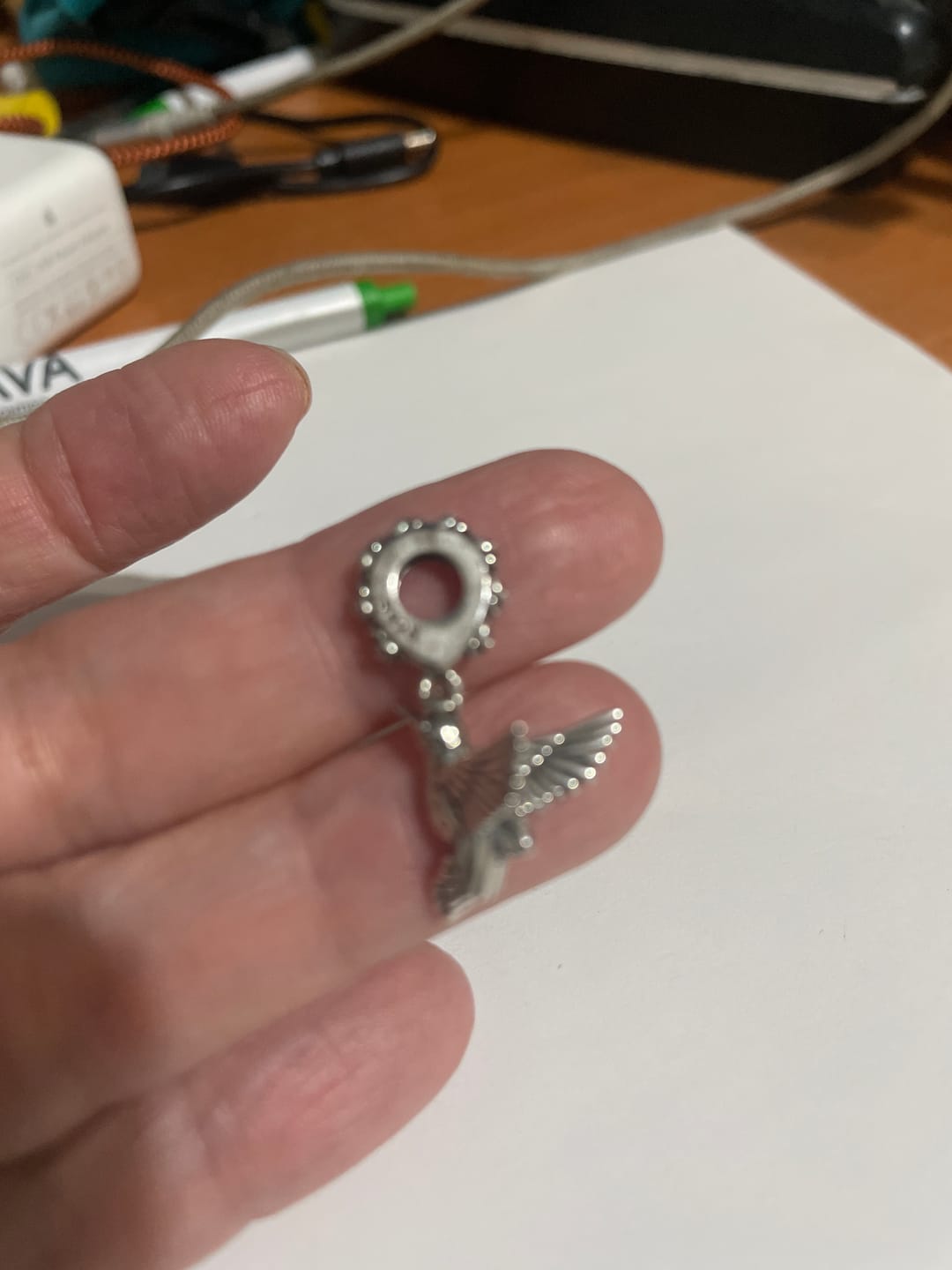 Customer photo review of Charm Colibri Mistico