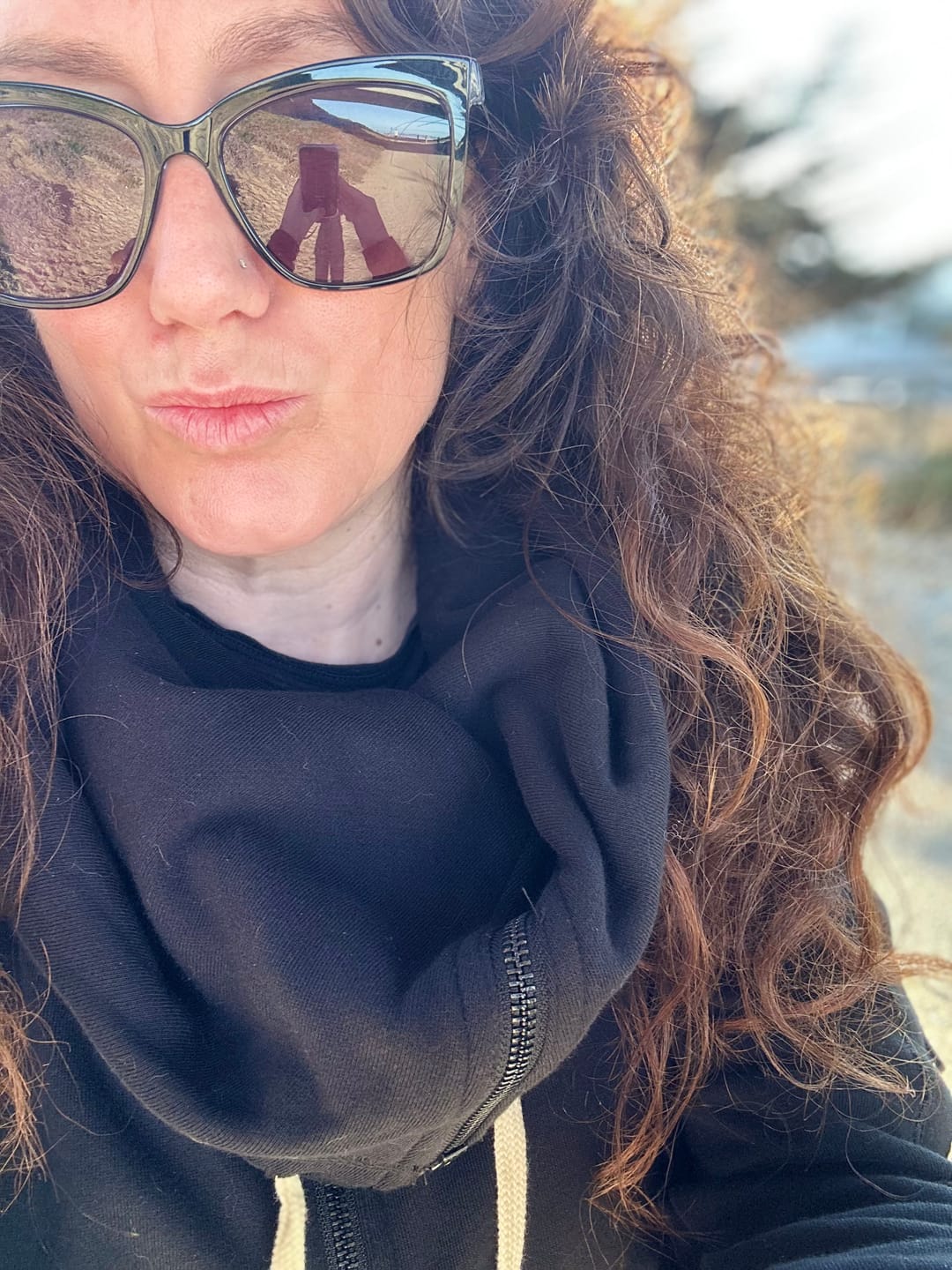 Customer photo review of THE CASEY FLEECE