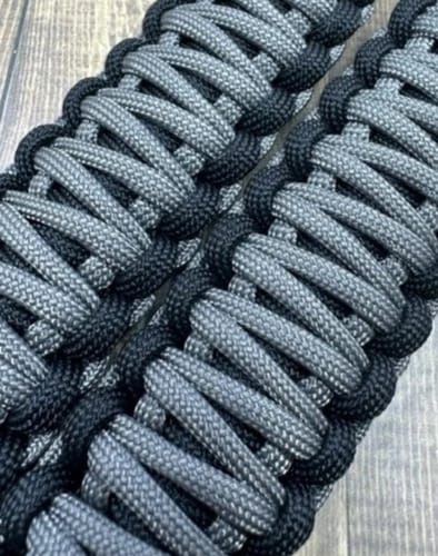 Customer photo review of Charcoal Grey Paracord