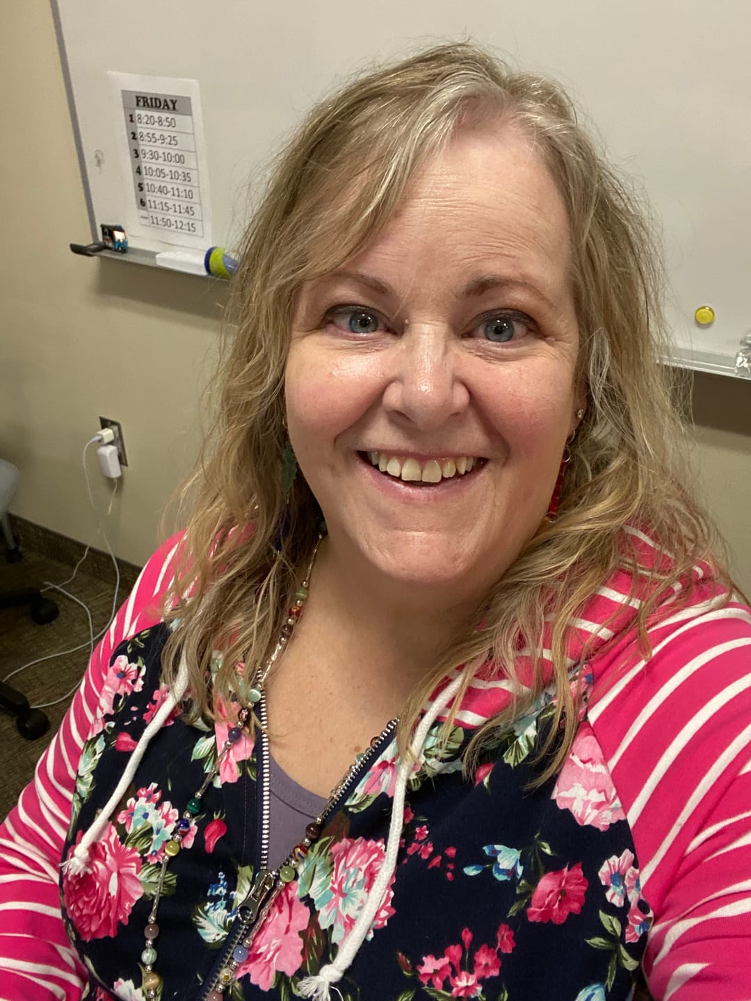Customer photo review of Isabel Blue Floral Woman's Hoodie