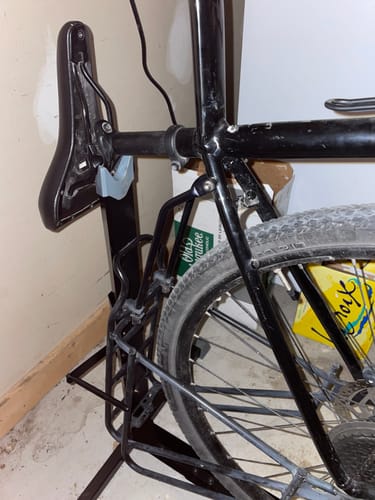 Customer photo review of 2 Bike Nook Units + 1 FREE Connector (Offer)
