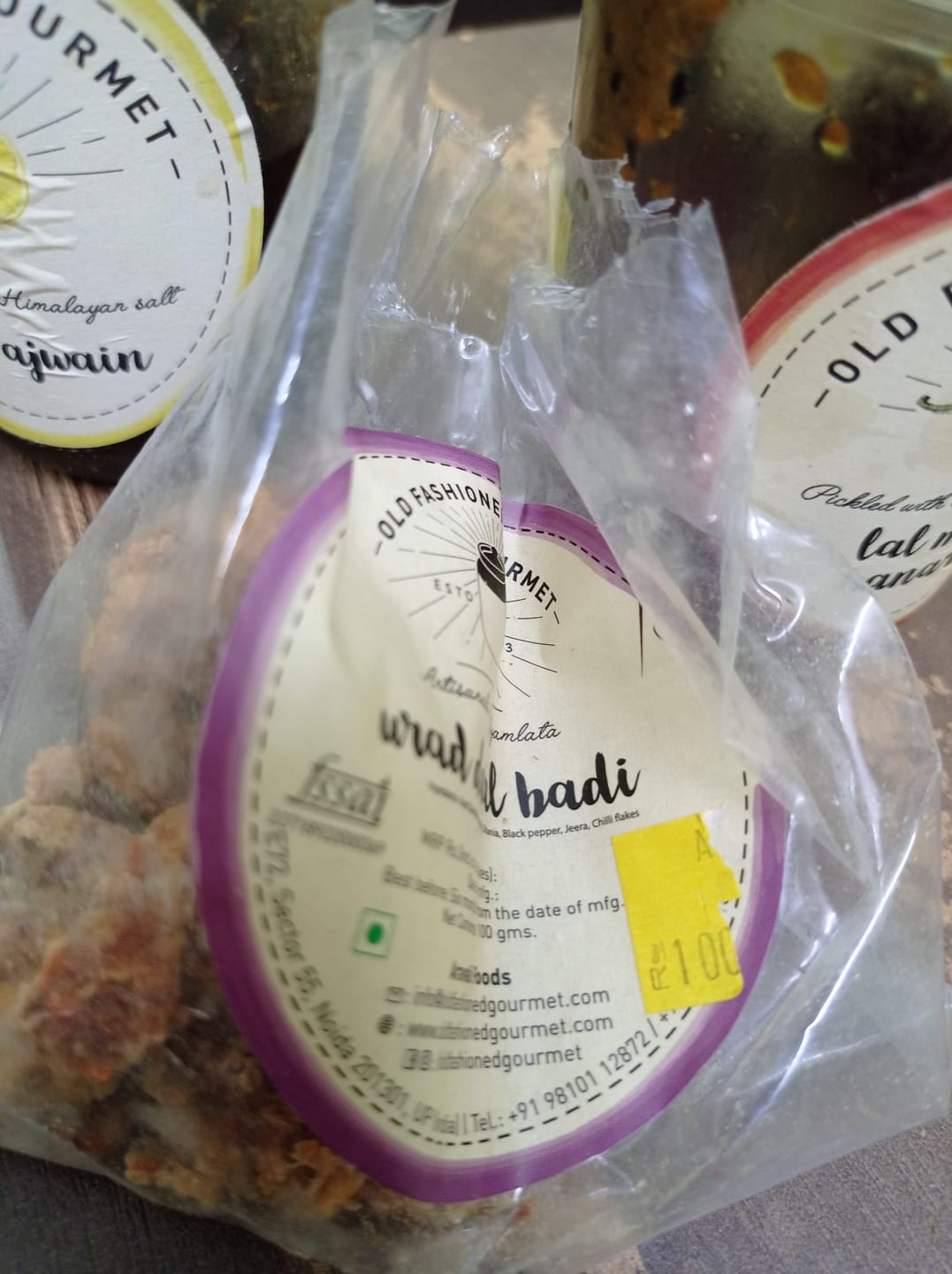 Customer photo review of Urad Daal Badi