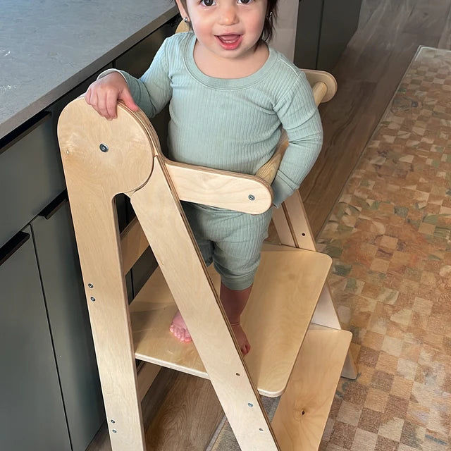 Customer photo review of Foldable Learning Tower