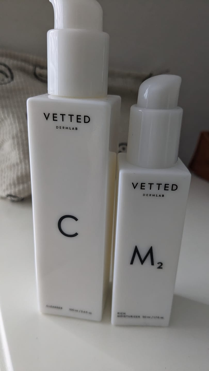 Customer photo review of M2 Rich Moisturizer