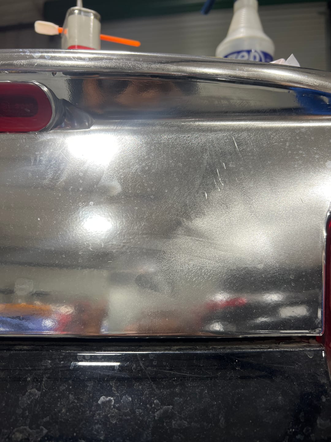 Customer photo review of Mirror Chrome Silver Vinyl Wrap
