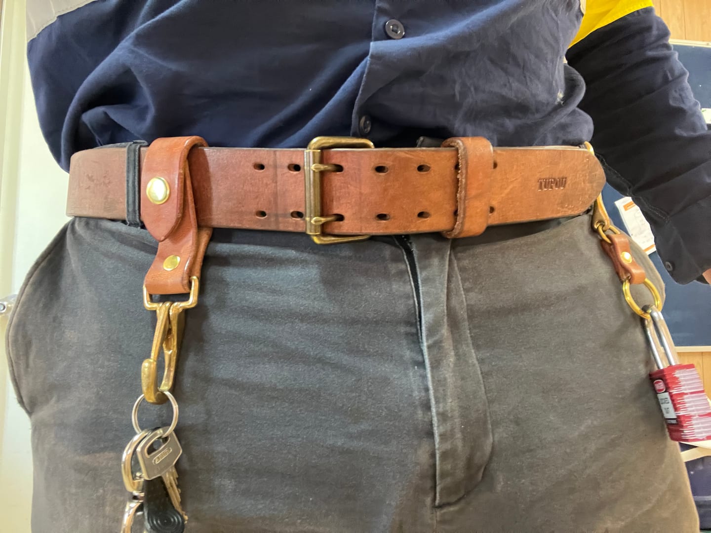 Customer photo review of Belt hanger