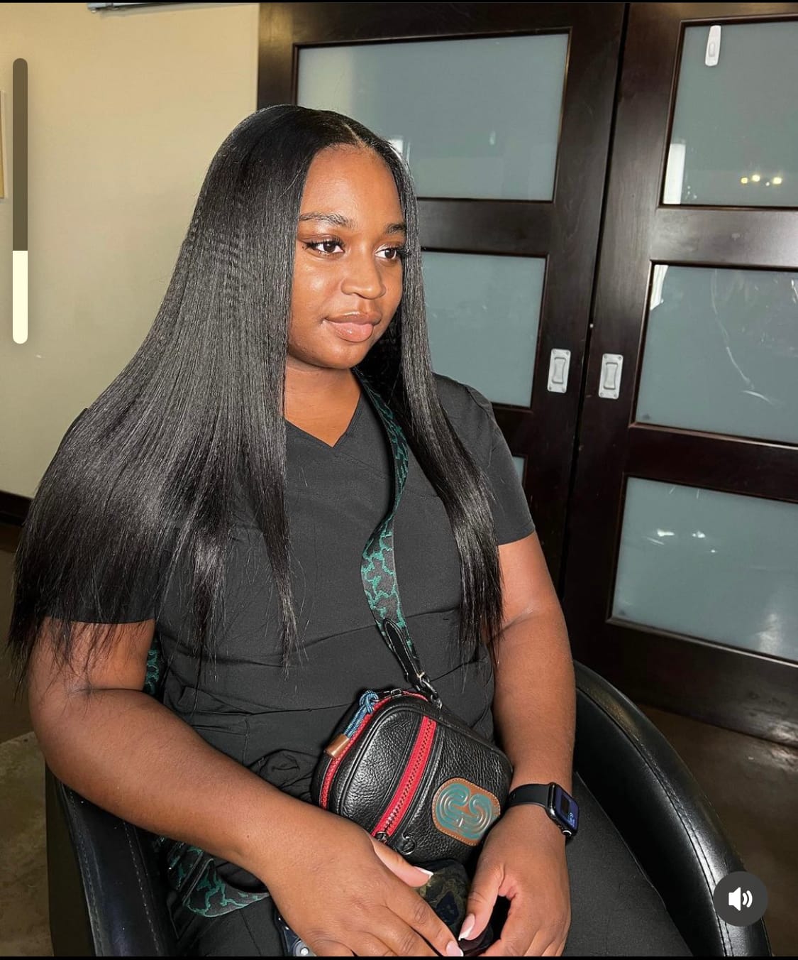 Customer photo review of Light Yaki Human Hair Bundles WB053