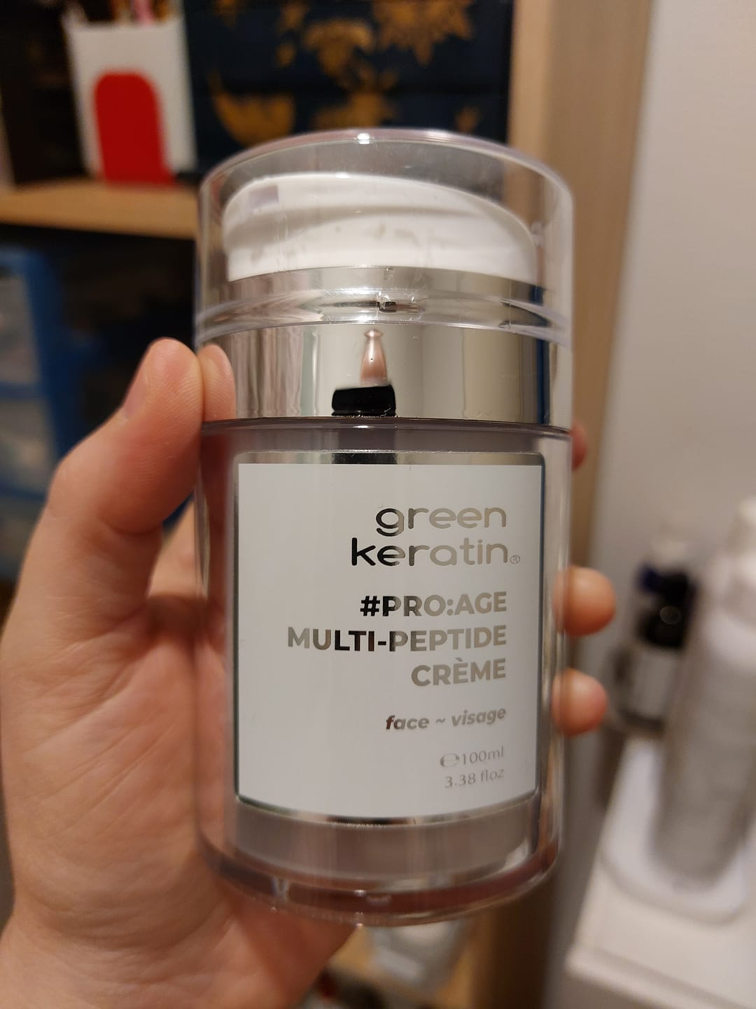 Customer photo review of PRO:AGE MULTI PEPTIDE - Crème pour le visage