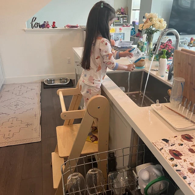 Customer photo review of Foldable Learning Tower