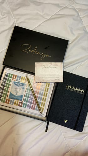 Customer photo review of Coffret - Life Planner & Accessoires + 1 Planner OFFERT ! 😱