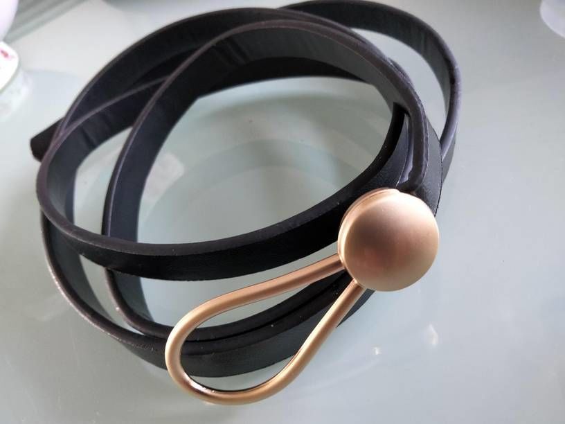 Customer photo review of Ceinture pour Femme en Similicuir Chic et Tendance