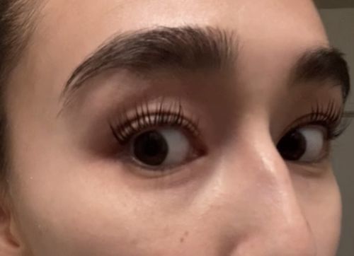 Customer photo review of Diablo Lash Lift Kit