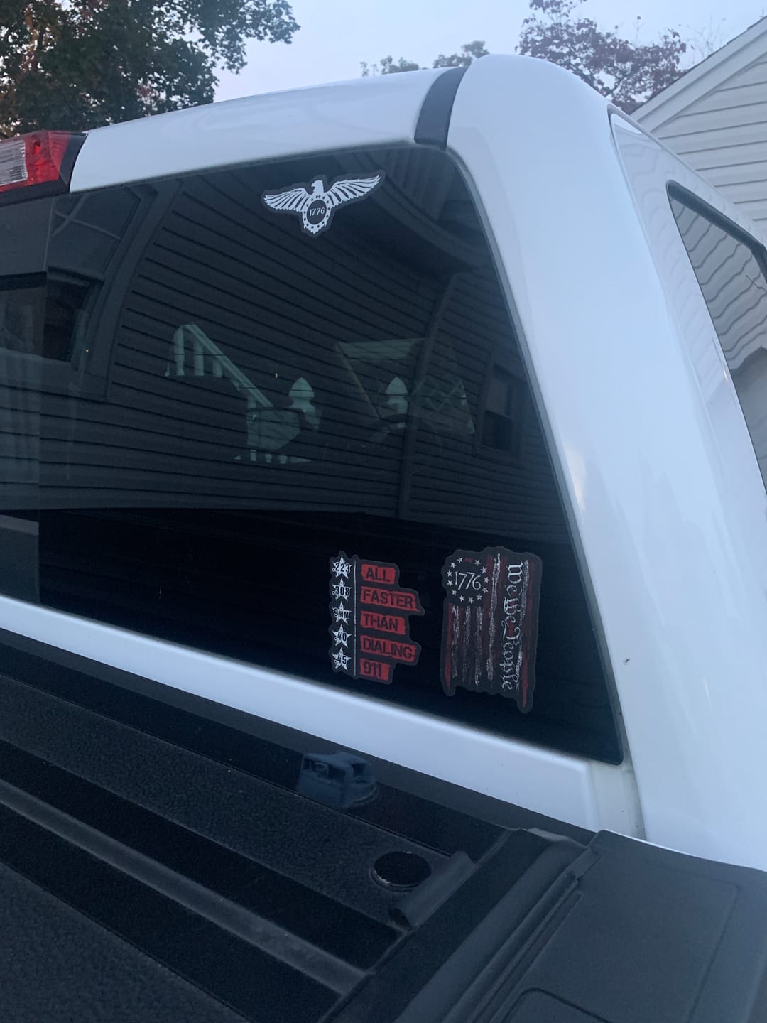 Customer photo review of All Faster than 911 Decal