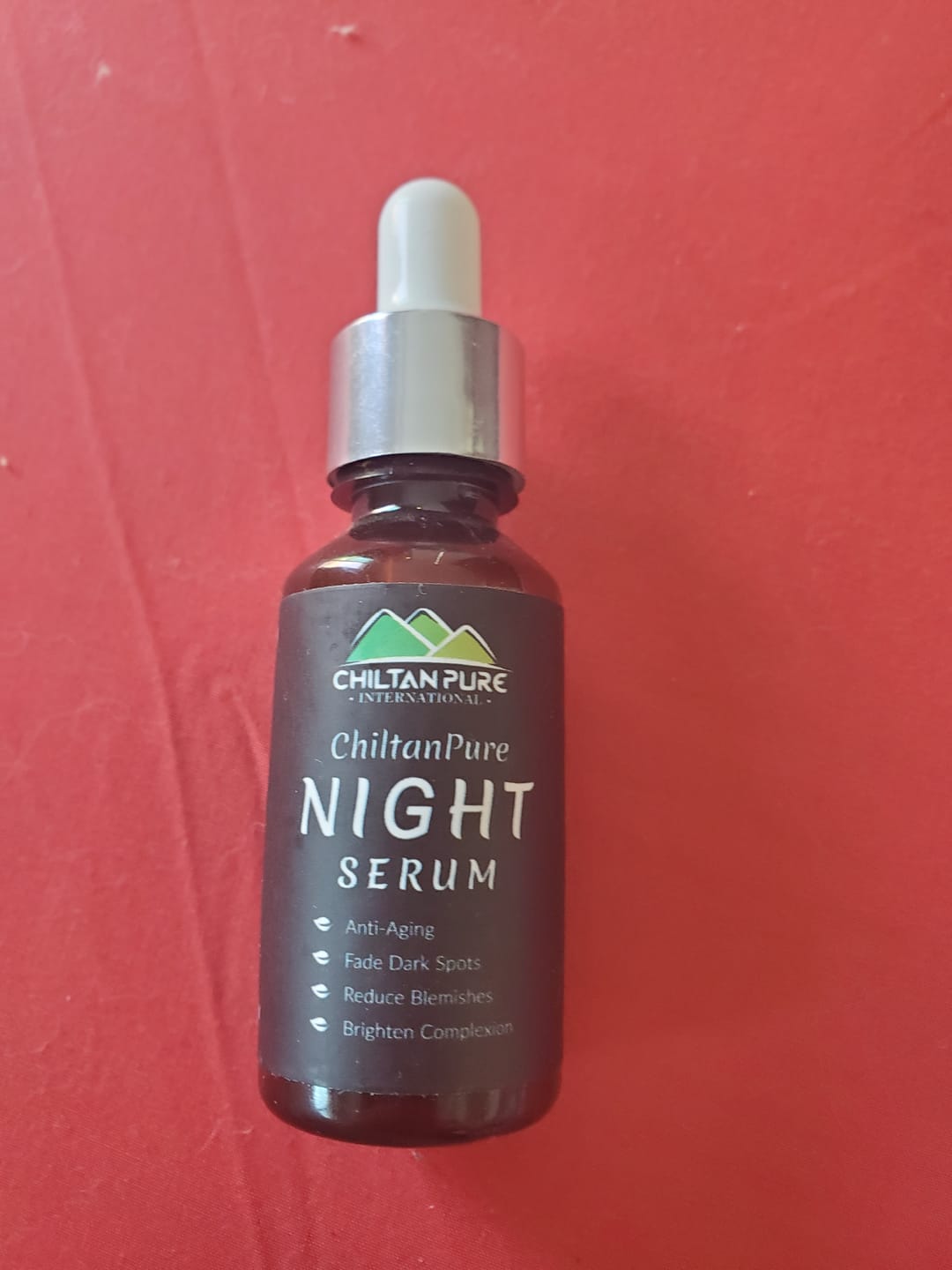 Customer photo review of Night Serum 🌙 Boosts Collagen, get Glowing skin, Tackles dryness & Prevents Skin from Sagging 100% Natural & Safe,, 5️⃣ ⭐⭐⭐⭐⭐ RATING